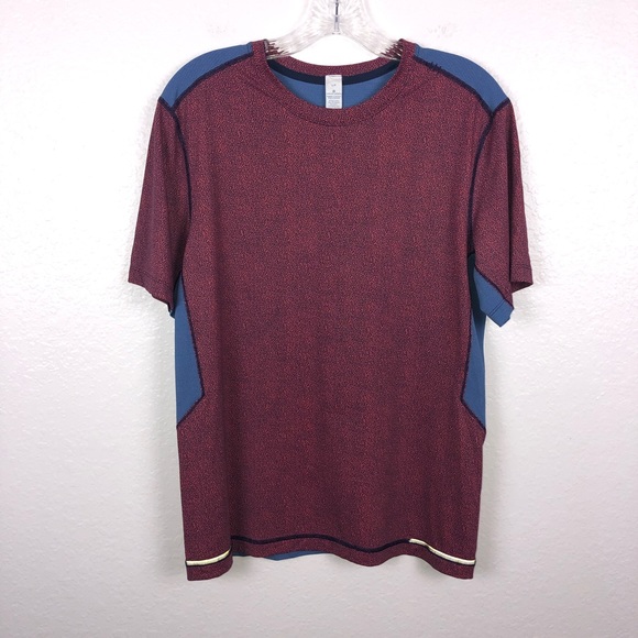 lululemon athletica Other - Lululemon Retro print pink blue athletic Shirt